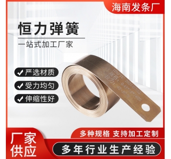 窗簾不銹鋼恒力彈簧汽車安全帶卷簧發(fā)條